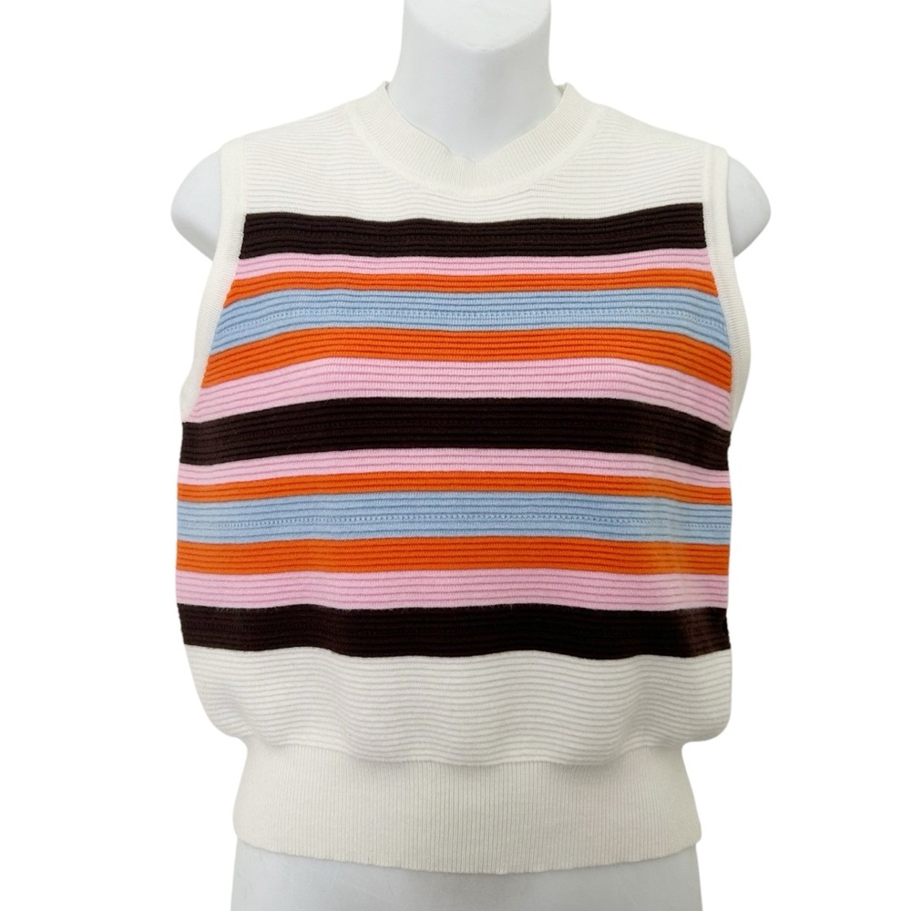 THML Multicolor Striped Sleeveless Top